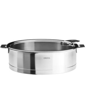 Cristel Stainless Steel Strate Rem Saute 5.5 Qt. + Lid, Retail Price $439.95US